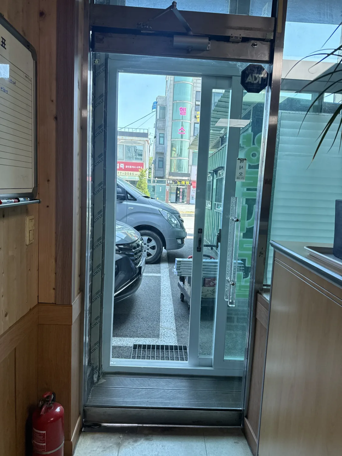 주차장 강화도어 시공 사진